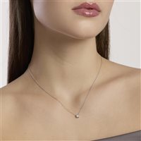 Collana Mabina Donna in Argento Diamante Lab Grown 0.18 Ct 553862 - 553862